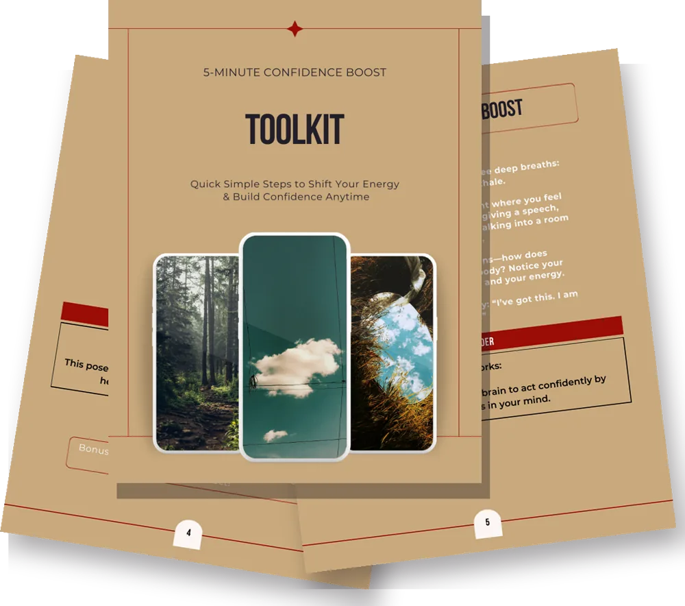 The 5-Minute Confidence Boost Toolkit cover